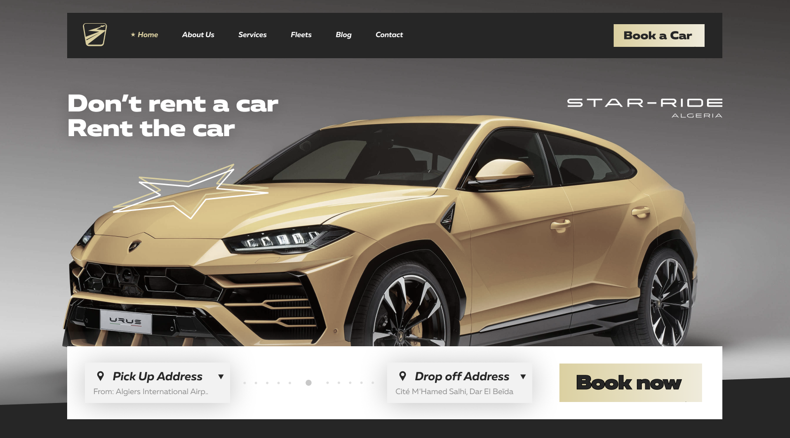 StarRide | Ride-Sharing Platform