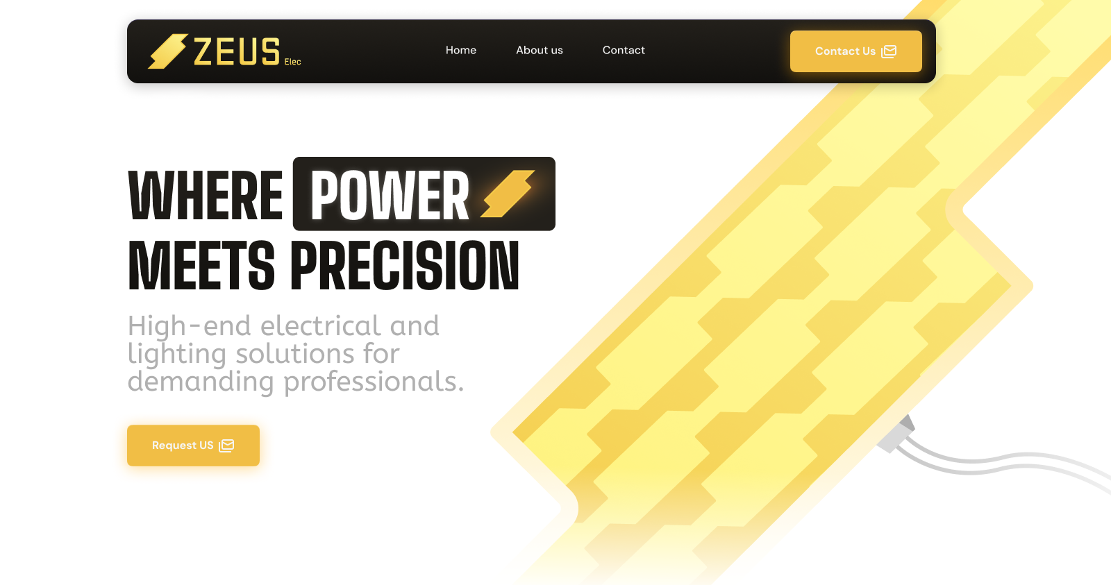Zeus | Landing page
